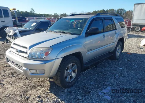 2004 Toyota 4Runner Sr5 V6 z USA, uszkodzony, nr VIN JTEBU14R640046476